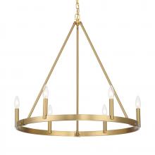 Minka-Lavery 1715-894 - Dutton - 6 Light Chandelier