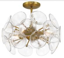 Minka-Lavery 3654-695 - Winter - 4 LT Semi Flush Mount