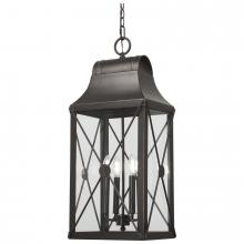 Minka-Lavery 73298-143C - De Luz - 4 Light Outdoor Chain Hung Lantern