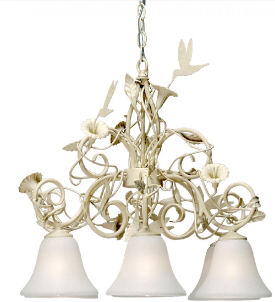 24" Wide Hummingbird 6 Light Chandelier