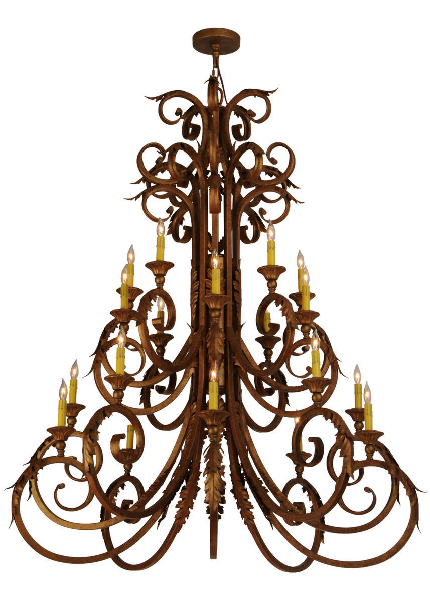 48" Wide Serratina Chandelier