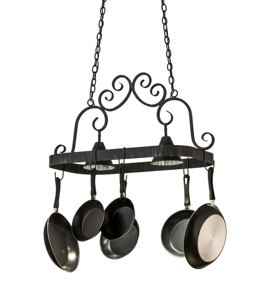 32"L Elana 2 LT Pot Rack