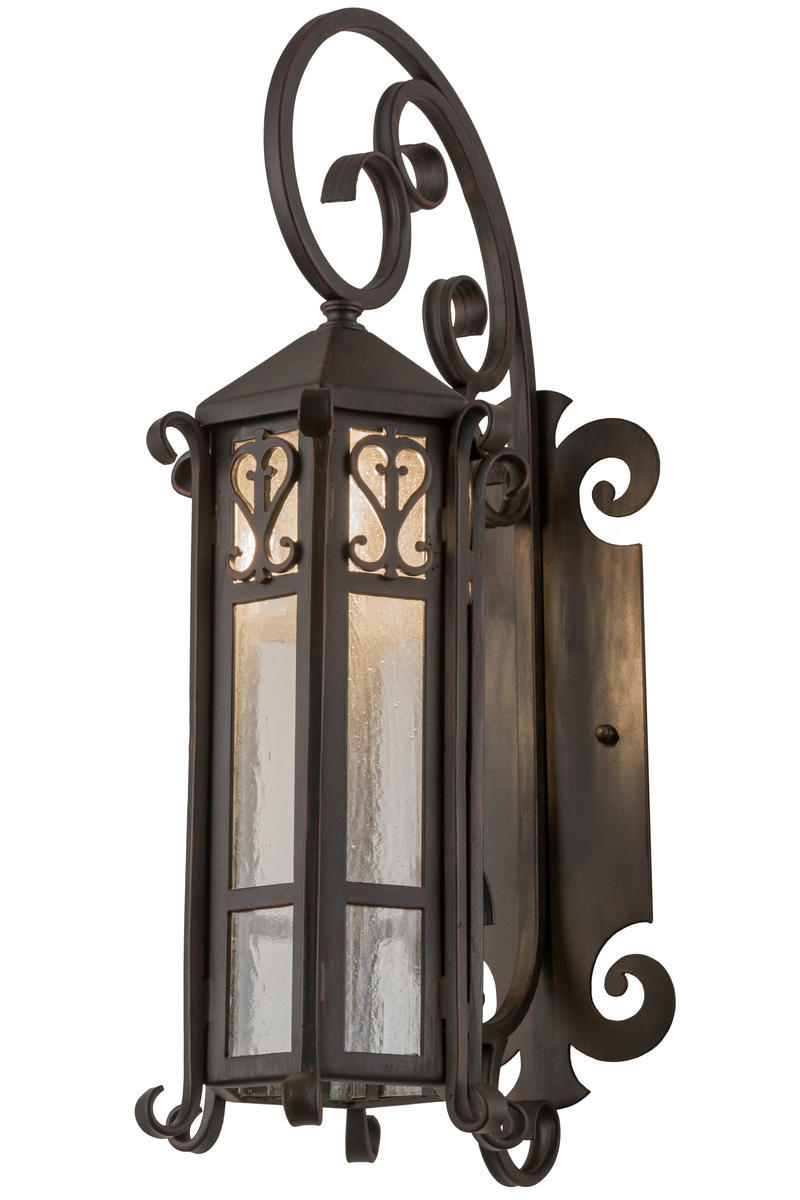 9"W Caprice Lantern Wall Sconce