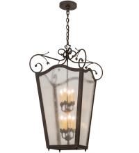 2nd Avenue Designs White 120306 - 20"Sq Tessa Pendant