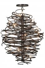 2nd Avenue Designs White 148305 - 42"W Cyclone 20 LT Chandelier