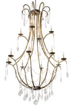 2nd Avenue Designs White 182547 - 54"W Kaitlynn 12 LT Two Tier Chandelier