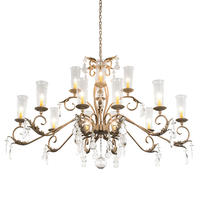 2nd Avenue Designs White 195401 - 62" Long Windsor 14 Light Oblong Chandelier