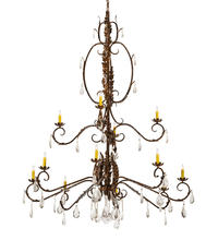 2nd Avenue Designs White 211101 - 56" Wide Valentina Chandelier