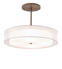 2nd Avenue Designs White 216022 - 30" Wide Cilindro Textrene Pendant