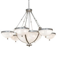 2nd Avenue Designs White 222370 - 72" Wide Alonzo Chandelier