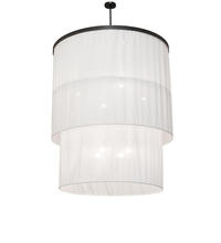 2nd Avenue Designs White 226013 - 60" Wide Cilindro 2 Tier Pendant