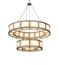 2nd Avenue Designs White 234825 - 60" Wide Alessandro 2 Tier Pendant