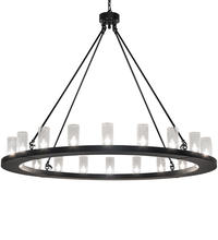 2nd Avenue Designs White 244608 - 60" Wide Loxley 20 Light Chandelier