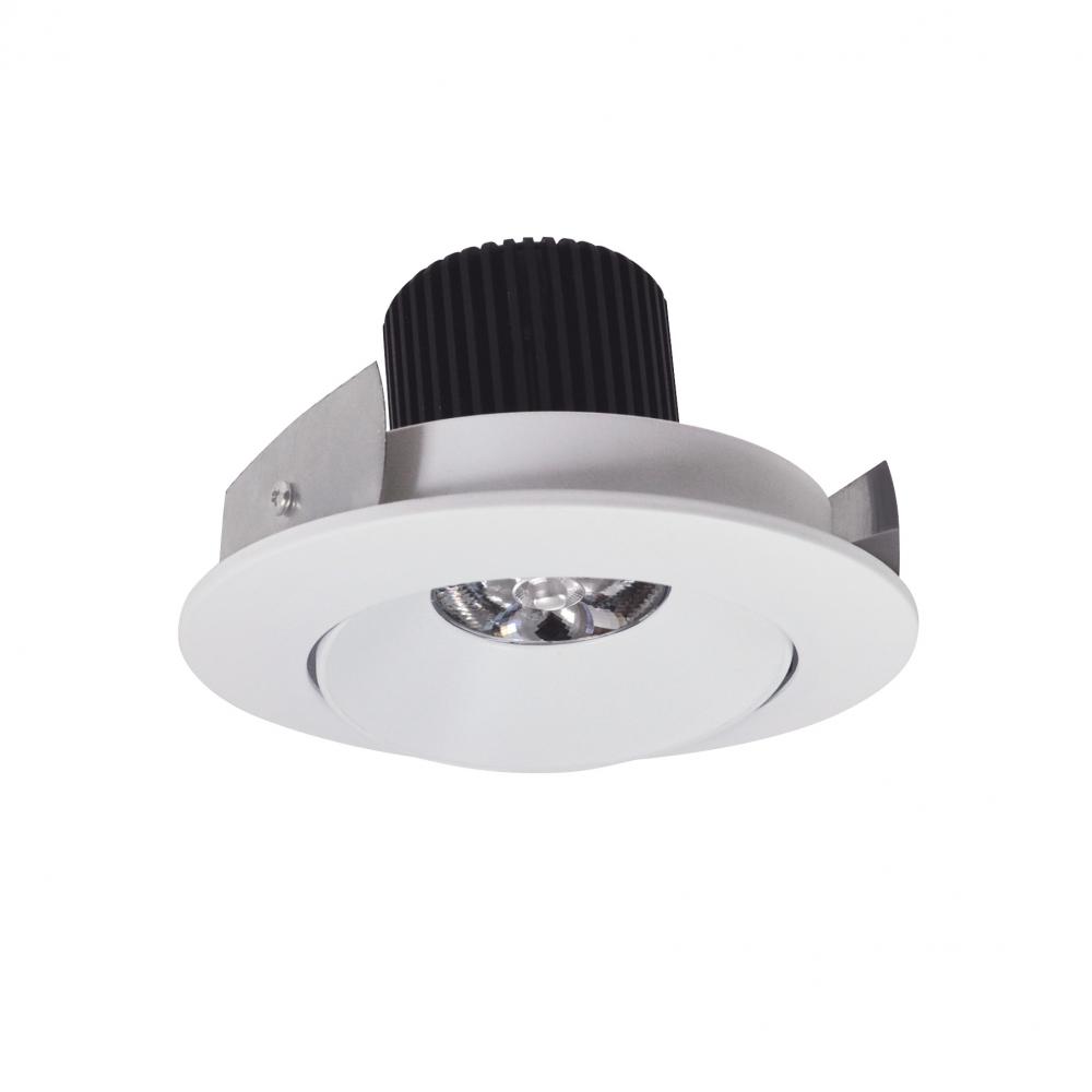 4" Iolite LED Round Adjustable Cone Reflector, 10-Degree Optic, 900lm / 12W, 2700K, Matte Powder