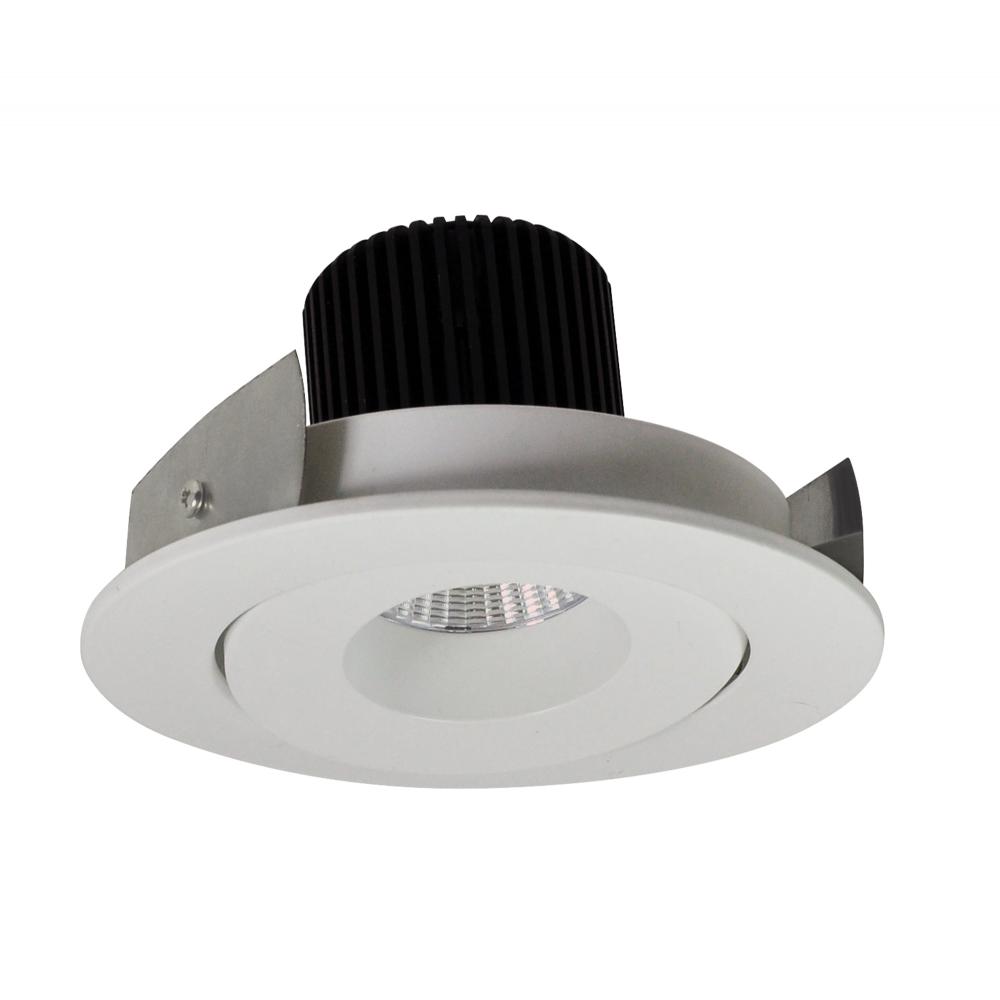 4" Iolite LED Round Adjustable Gimbal, 800lm / 14W, 5000K, White Finish