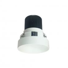 Nora NIO-4RTLNDC50XMPW/10 - 4" Iolite LED Round Trimless Downlight, 1000lm / 14W, 5000K, Matte Powder White Finish