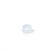 Nora NIO-AS19MPW - 3/4" Matte Powder White Opaque Snoot for Pearl, 2" & 4" Iolite Trims