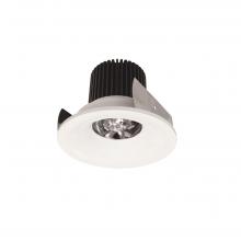 Nora NIOB-2RNB35QWW - 2" Iolite LED Round Bullnose, 10-Degree Optic, 800lm / 12W, 3500K, White Finish