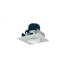 Nora NIOB-2SC40XMPW/10 - 2" Iolite LED Square Adjustable Cone Reflector, 1000lm / 14W, 4000K, Matte Powder White