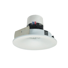 Nora NPR-4RNB35XMPW - 4" Pearl LED Round Bullnose Retrofit, 1000lm / 12W, 3500K, Matte Powder White Finish