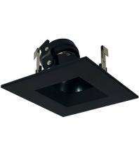 Nora NL-4857BB - 4"SQTRM REGRESS,ADJ,BLK REF,BL