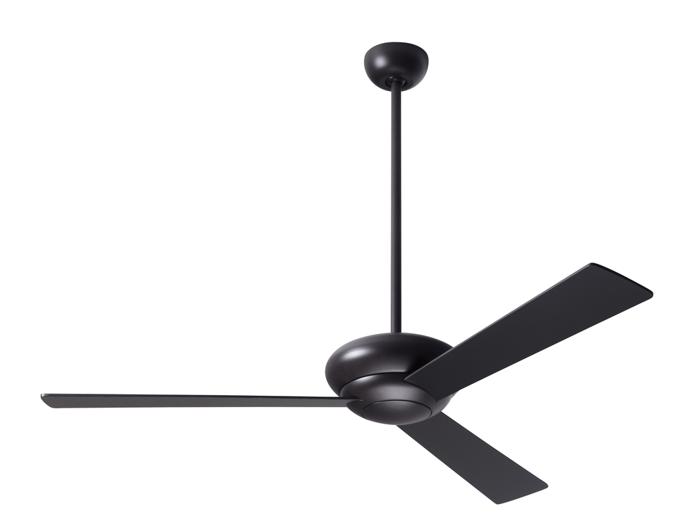 Altus Fan; Dark Bronze Finish; 52" Black Blades; No Light; Fan Speed Control