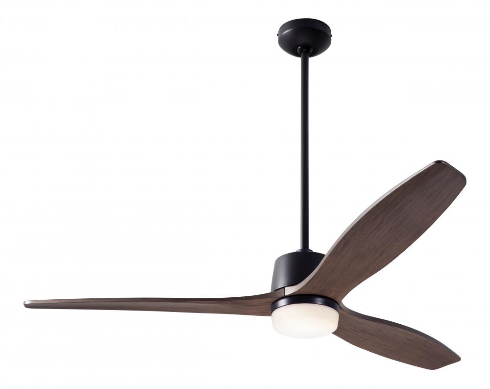 Arbor DC Fan; Dark Bronze Finish; 54" Mahogany Blades; 17W LED; Wall Control