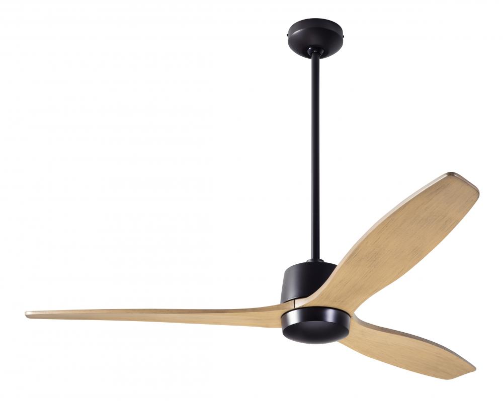 Arbor DC Fan; Dark Bronze Finish; 54" Maple Blades; No Light; Wall Control