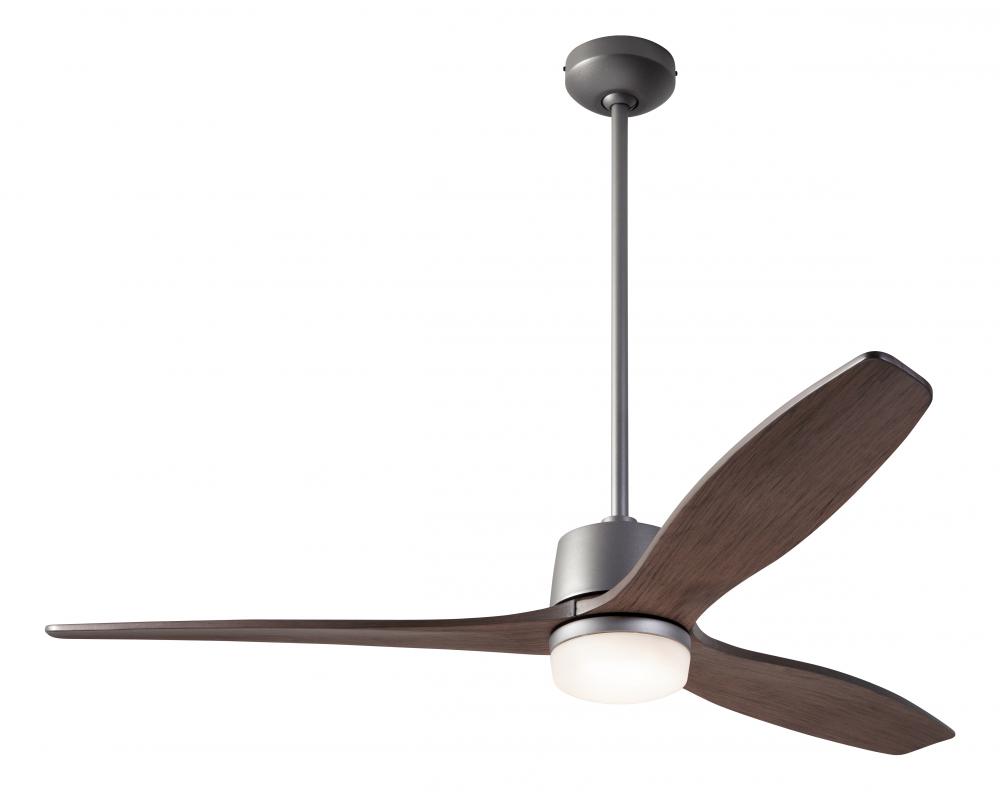 Arbor DC Fan; Graphite Finish; 54" Mahogany Blades; 17W LED; Remote Control