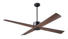 Modern Fan Co. NOU-DBBS-56-MG-NL-RC - Nouveau DC Fan; Dark Bronze Finish w/ Brass; 56" Mahogany Blades; No Light; Remote Control