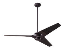 Modern Fan Co. TOR-DB-52-BK-NL-001 - Torsion Fan; Dark Bronze Finish; 52" Black Blades; No Light; Fan Speed Control