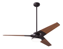 Modern Fan Co. TOR-DB-52-MG-272-002 - Torsion Fan; Dark Bronze Finish; 52" Mahogany Blades; 20W LED; Fan Speed and Light Control (3-wi