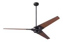 Modern Fan Co. TOR-DB-62-MG-NL-001 - Torsion Fan; Dark Bronze Finish; 62" Mahogany Blades; No Light; Fan Speed Control