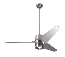 Modern Fan Co. VEL-BN-48-NK-NL-WC - Velo DC Fan; Bright Nickel Finish; 48" Nickel Blades; No Light; Wall Control