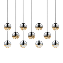 Sonneman 2922.01-MED - 11-Light Rectangle Medium Pendant