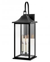 Lark 81595BK - Large Wall Mount Lantern