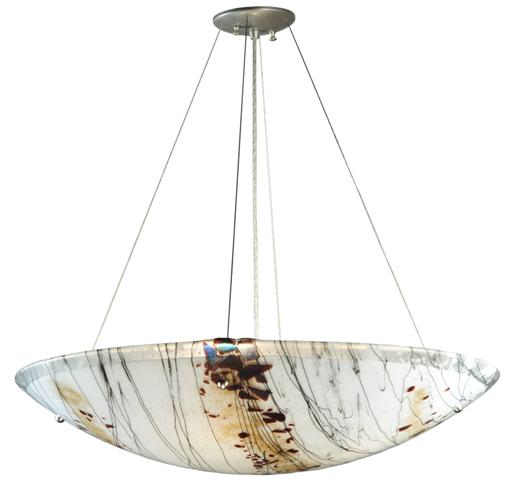 30" Wide Metro Fusion Ramoscelli Inverted Pendant