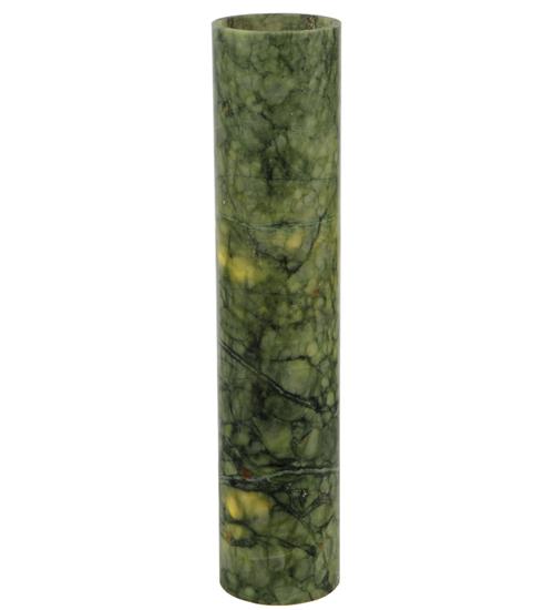 3.4"W Cylindre Green Jadestone Shade