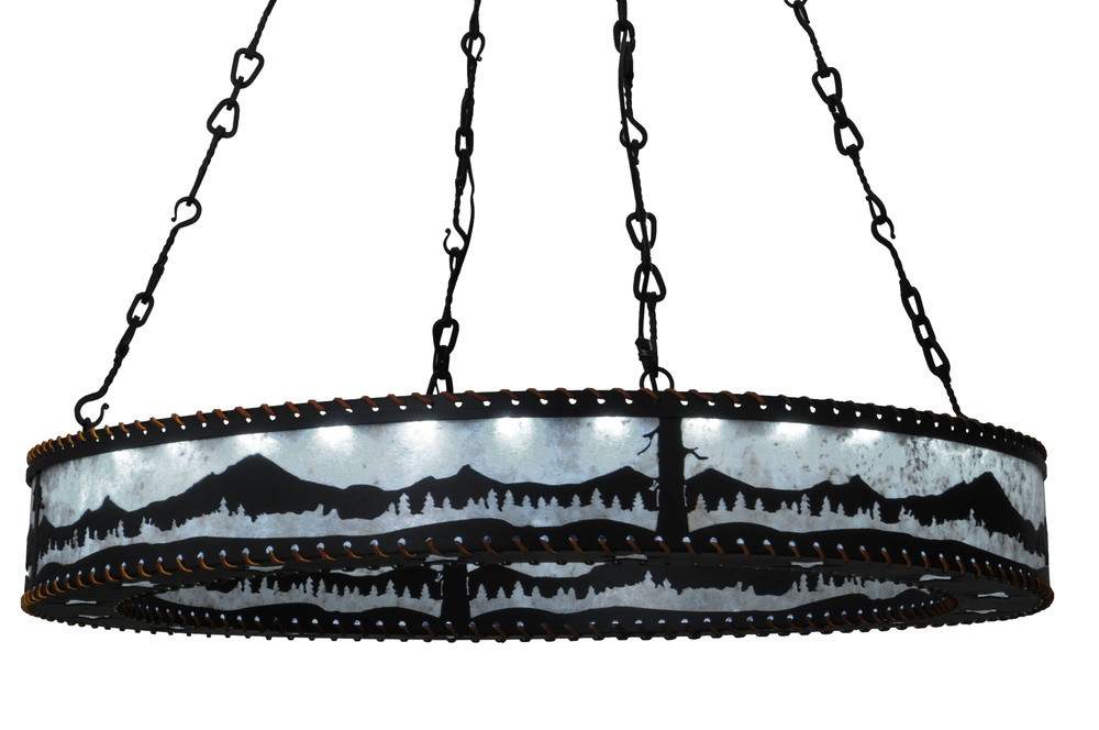 42" Wide Mountain Range Ring Chandelier