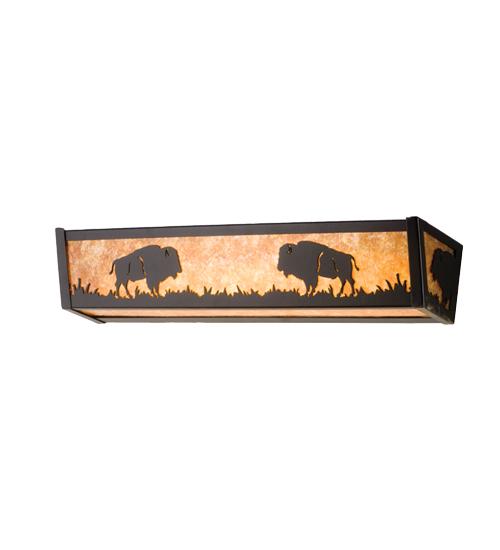 24" Wide Buffalo Vanity Light