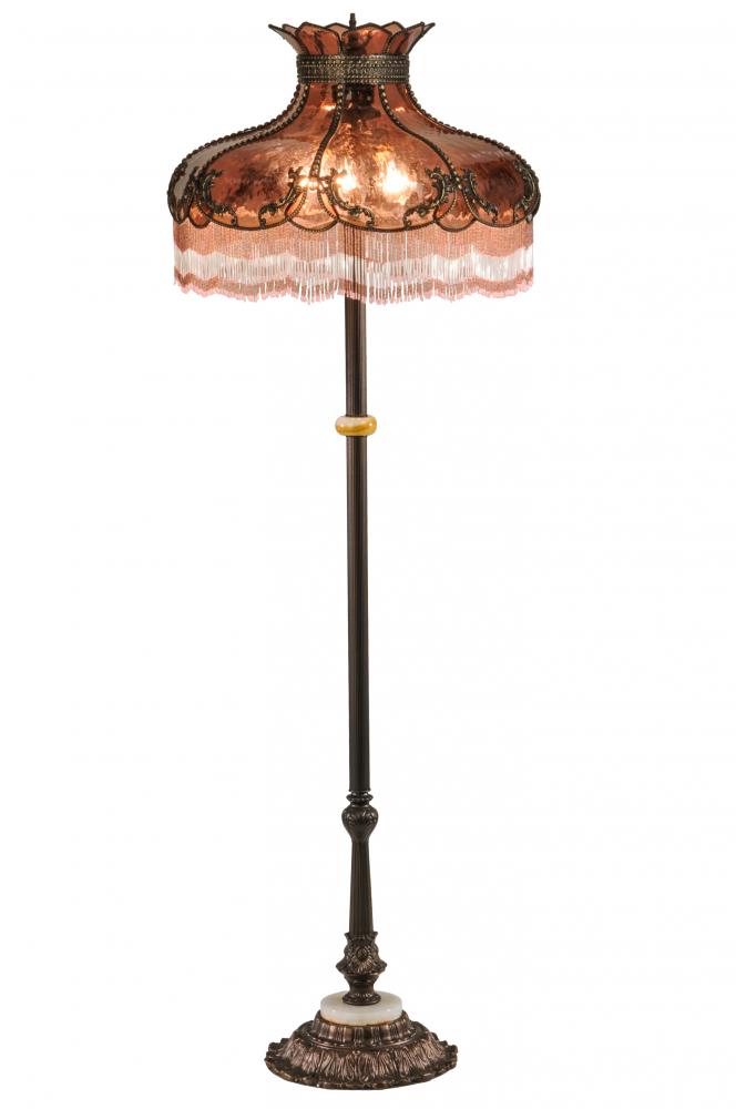 63.5" High Elizabeth W/Fringe Floor Lamp