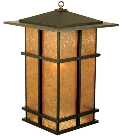 22"W Tea House Lantern Pendant