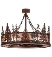 Meyda Blue 109974 - 45"W Tall Pines Chandel-Air