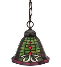 Meyda Blue 114281 - 8"W Dublin Mini Pendant