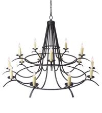 Meyda Blue 116257 - 78" Wide Octavia 15 Light Chandelier