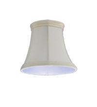 Meyda Blue 116568 - 5"W X 4.5"H Trumpet Cream Fabric Shade