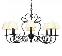 Meyda Blue 118012 - 36" Wide Corrina 8 Light Chandelier