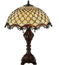 Meyda Blue 124834 - 24"H Jeweled Katherine Table Lamp