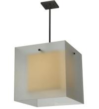 Meyda Blue 130764 - 17.5"Sq Quadrato Shadow Box Pendant