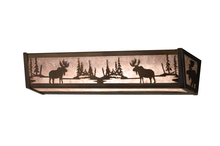 Meyda Blue 14212 - 24"W Moose at Lake Vanity Light